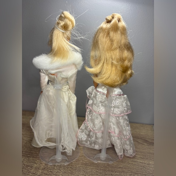 Two Bride Barbies - Picture 2 of 2